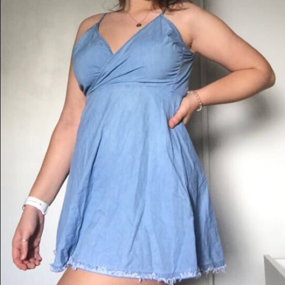 Light-weight Denim Dress - Picture 3 of 6